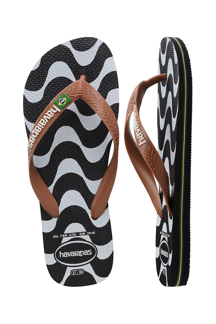 Havaianas japonki damskie TOP Copacabana 4150743.0090 czarny