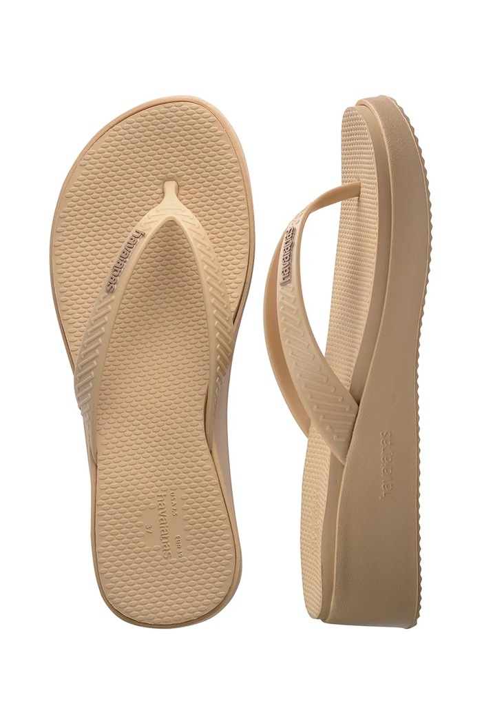Havaianas žabky dámské HIGH PLATFORM 4150150.00570 béžová