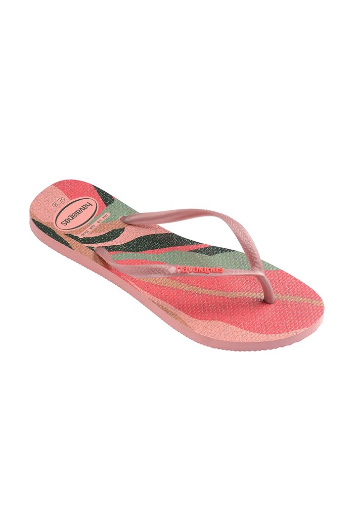 Obuwie Havaianas japonki damskie SLIM PALETTE GLOW 4145766.1106 różowy