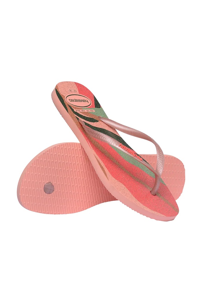 Havaianas japonki damskie SLIM PALETTE GLOW różowy 4145766.1106