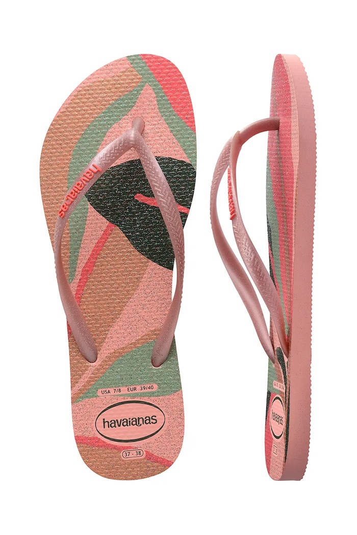 Havaianas japonki damskie SLIM PALETTE GLOW 4145766.1106 różowy