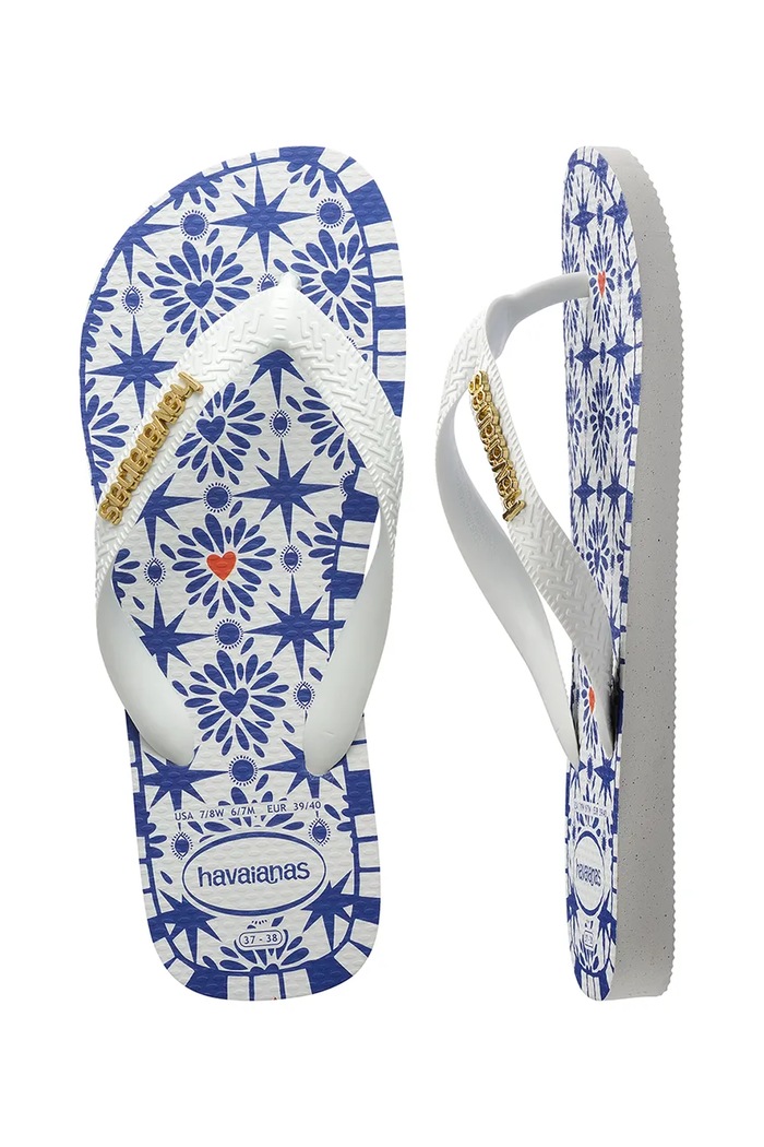 Havaianas σαγιονάρες δίχαλο Γυναικεία TOP SAO LUIS 4150742.0001 λευκό