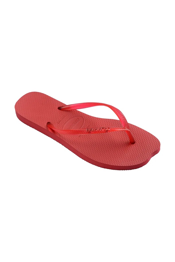 Obuwie Havaianas japonki damskie SLIM SPLIT 4150398.01440 czerwony