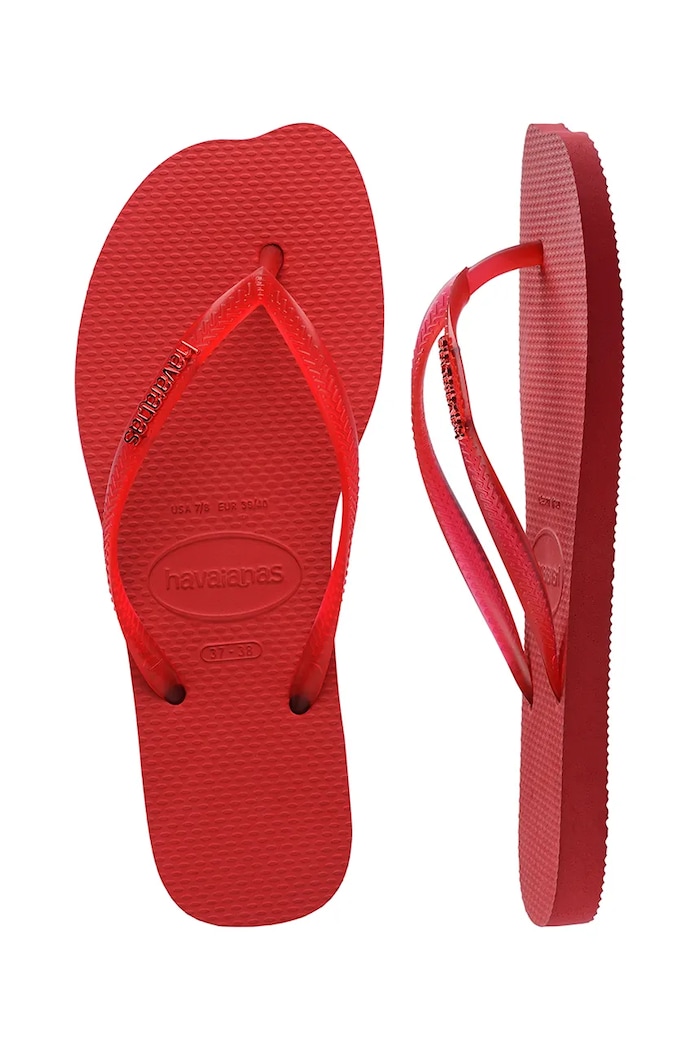 Havaianas japonki damskie SLIM SPLIT czerwony 4150398.01440