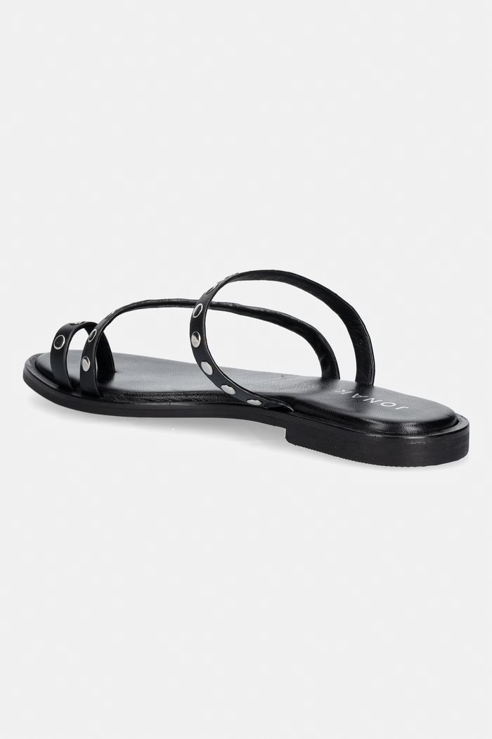 Încălțăminte Jonak papuci pentru femei, din piele WICKET 3800348.26 maro