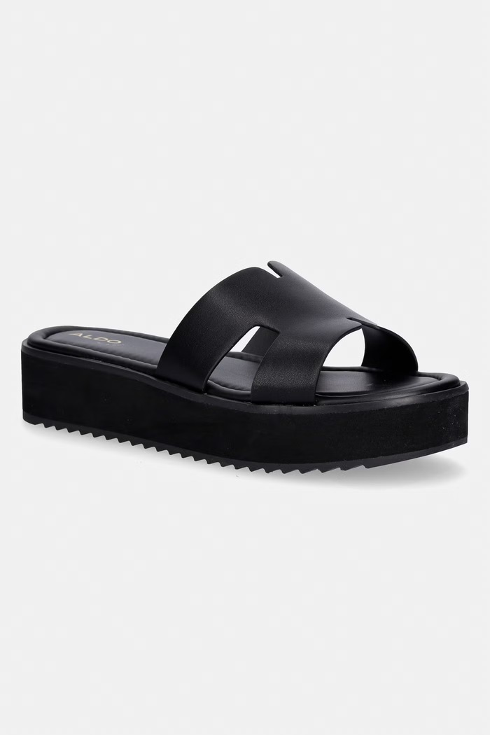 Aldo papuci cu platformă pentru femei ANAYELIE negru 14115092.ANAYELIE
