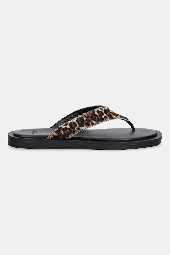 Copenhagen japonki damskie skórzane hairy leather CPH791.leo brązowy SS26