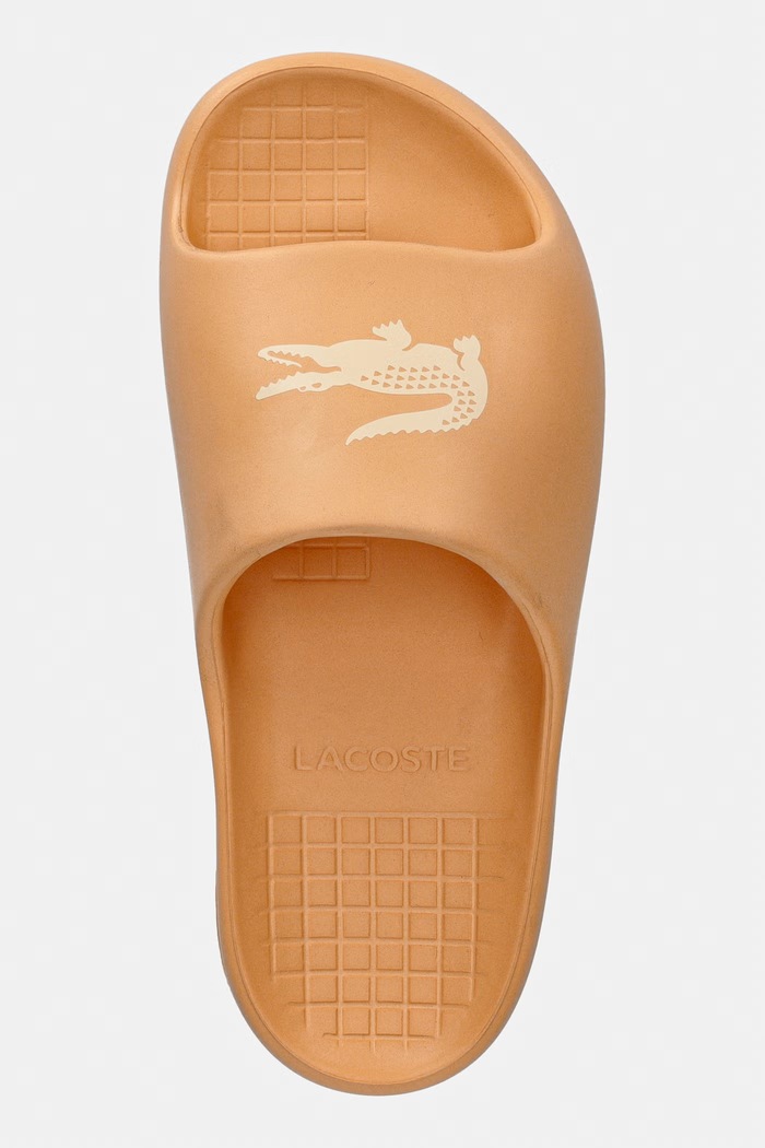 Lacoste šľapky na plávanie dámske SERVE SLIDE 2.0 žltá 50CFA0023.LY2