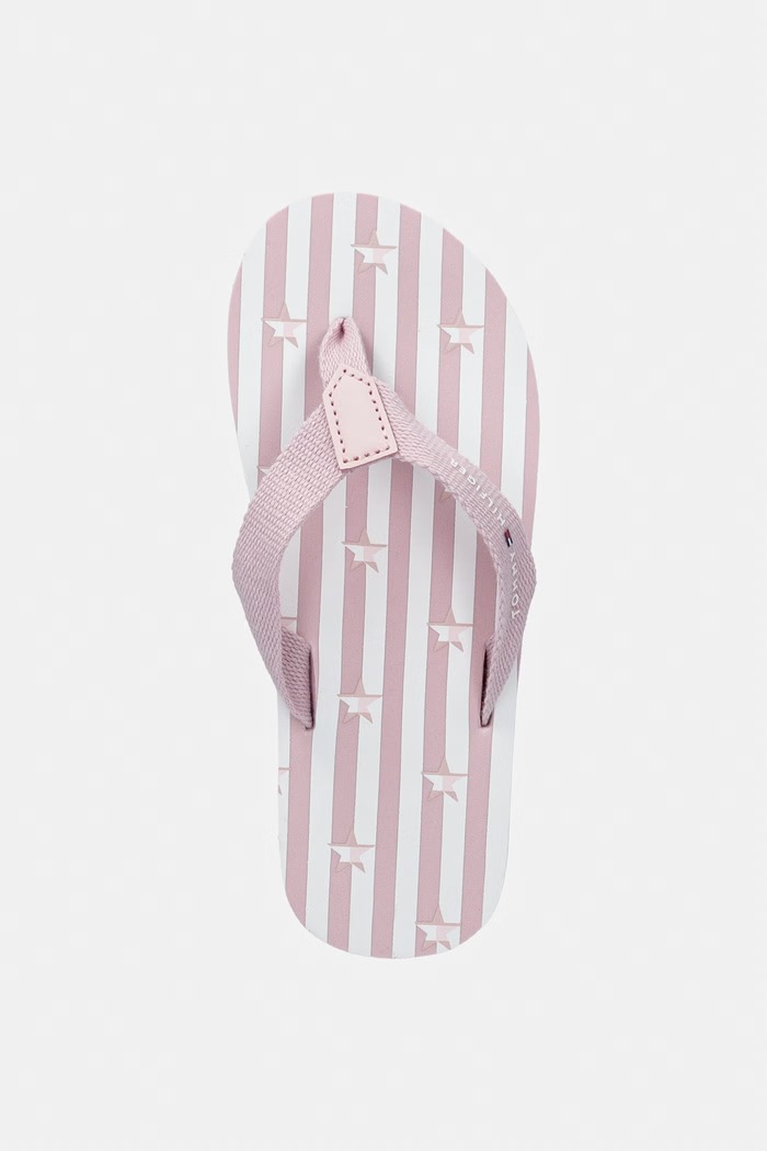 Tommy Hilfiger șlapi pentru copii roz T3A8.34326
