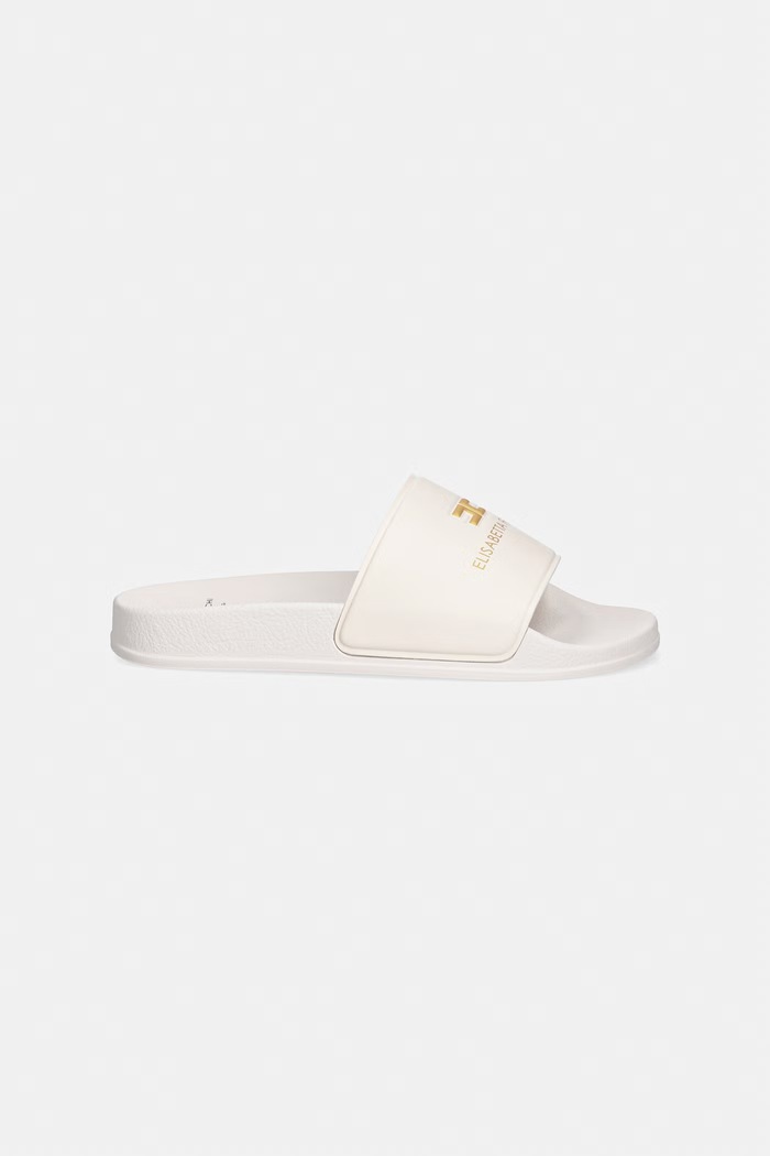 Παιδικές παντόφλες Elisabetta Franchi F4A0.E0607.35.38 μπεζ SS26