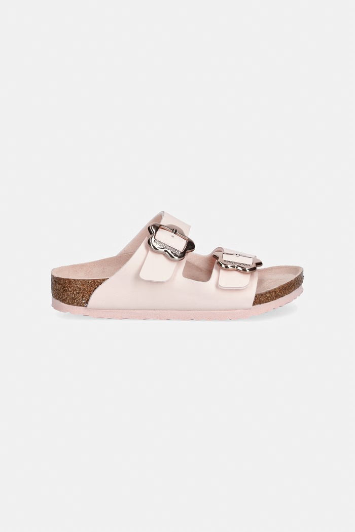 Birkenstock papuci copii Arizona Kids Flower Buc. BF 1031703.26.35 roz SS26