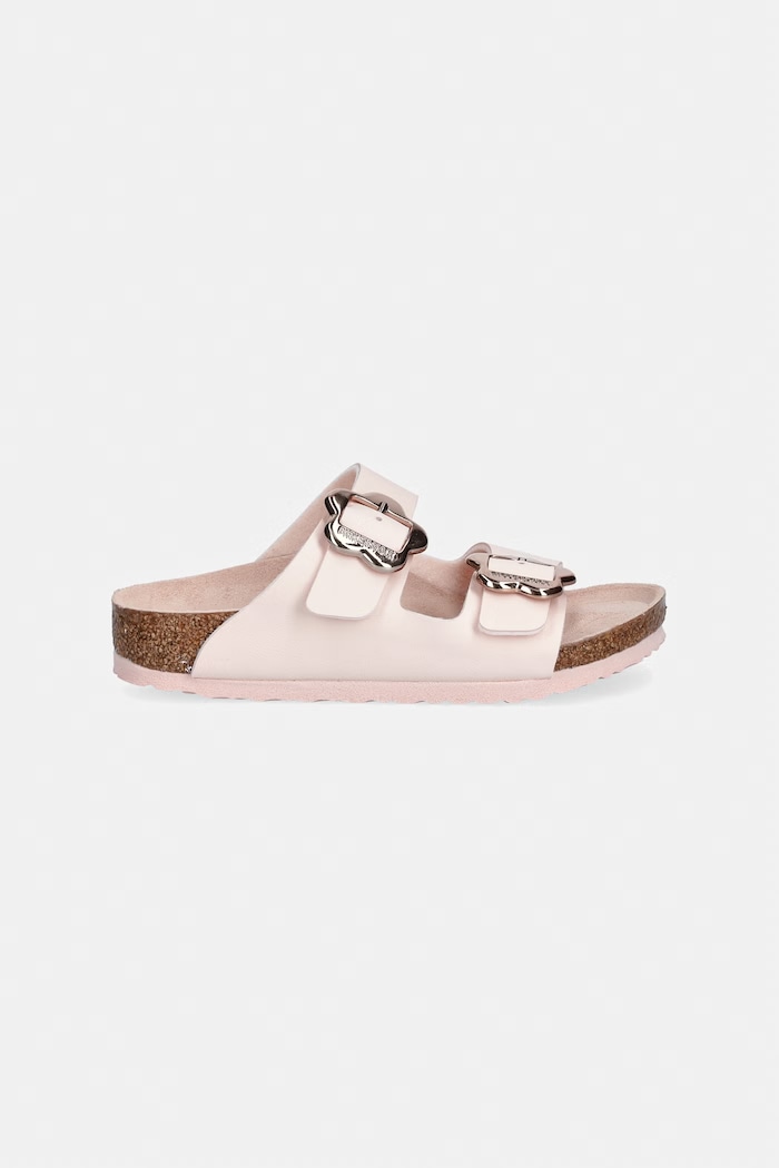 Birkenstock papuci copii Arizona Kids Flower Buc. BF 1031703.26.35 roz SS26