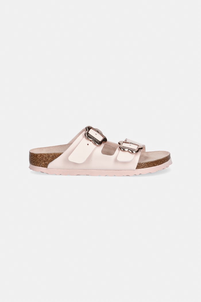Birkenstock papuci copii Arizona Kids Flower Buc. BF 1031703.36.39 roz SS26