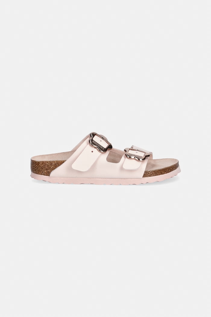 Birkenstock papuci copii Arizona Kids Flower Buc. BF 1031703.36.39 roz SS26