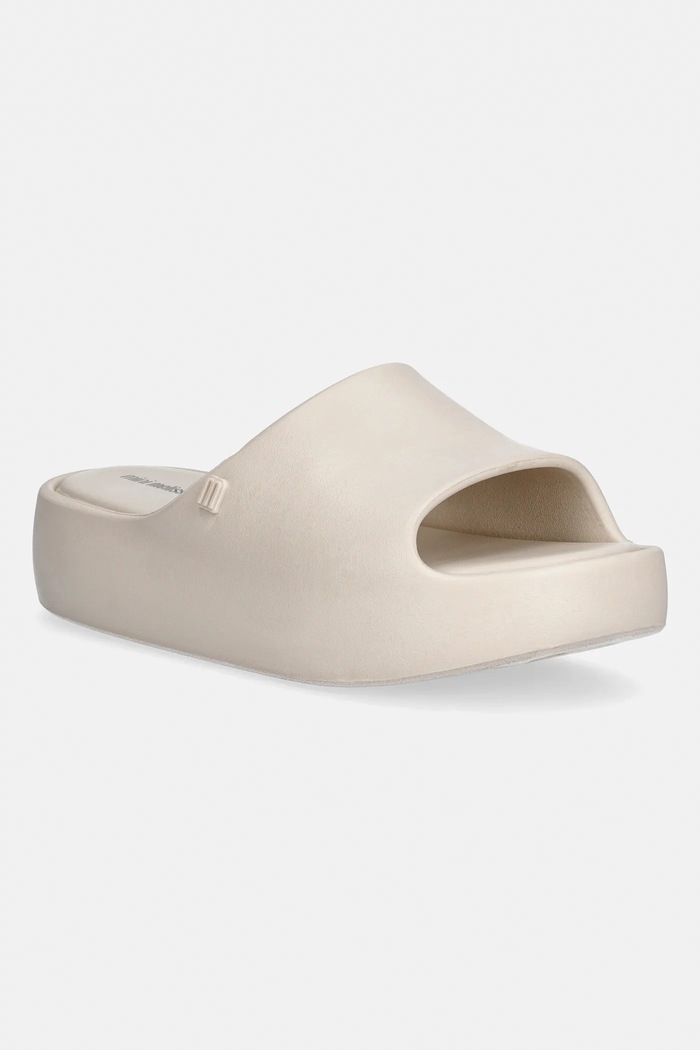 Otroški natikači Melissa FREE PLATFORM SLIDE INF bež M.37805