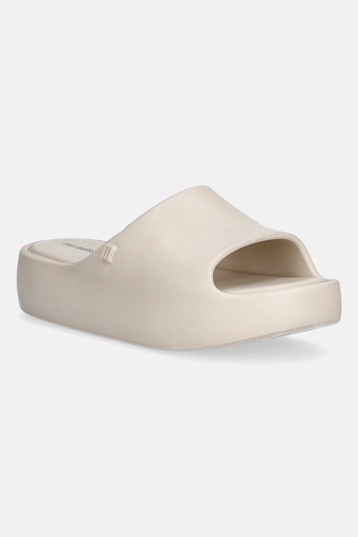 Otroški natikači Melissa FREE PLATFORM SLIDE INF bež M.37805