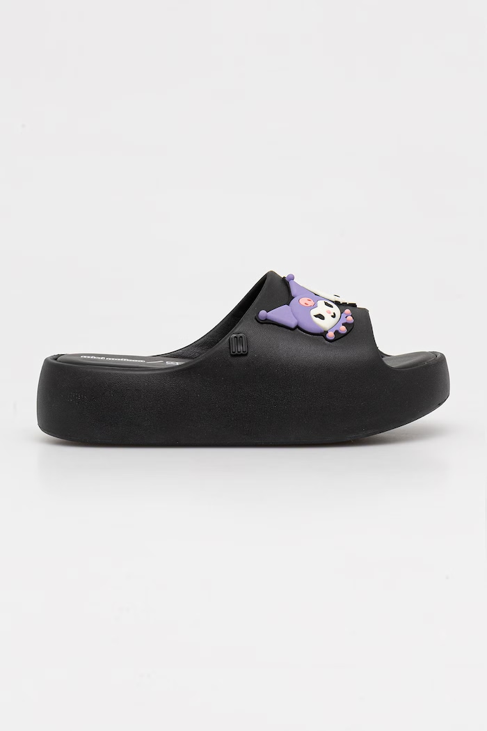 Κοριτσίστικα Παιδικές παντόφλες Melissa FREE PLATFORM SLIDE + M.37875 μαύρο
