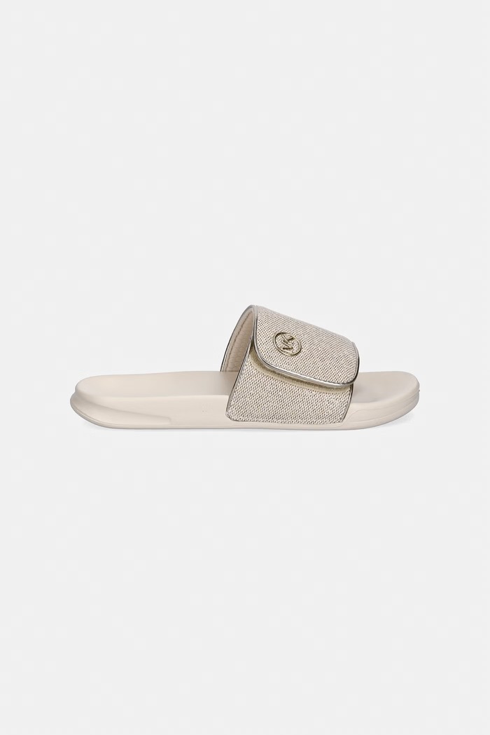 Detské šľapky Michael Kors JETT DARBY MK04190732 zlatá SS26