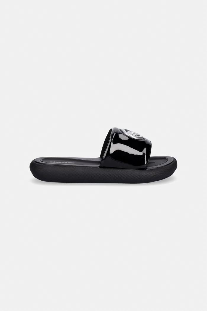 Detské šľapky Michael Kors RAELYNN BUBBLE MK03835001 čierna SS26