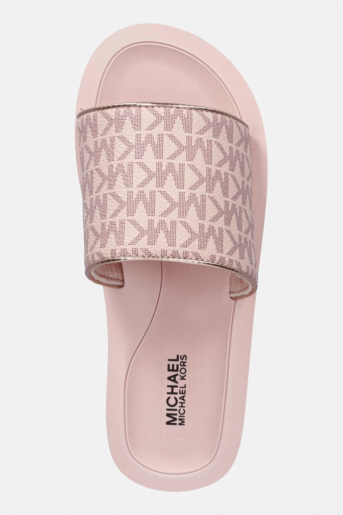 Detské šľapky Michael Kors TEAGAN MERRICK 2 ružová MK03823680