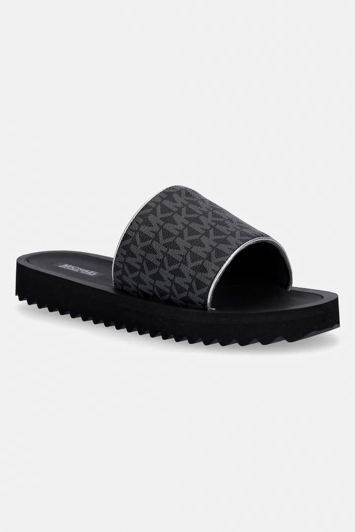 Detské šľapky Michael Kors TEAGAN MERRICK 2 čierna MK03823001