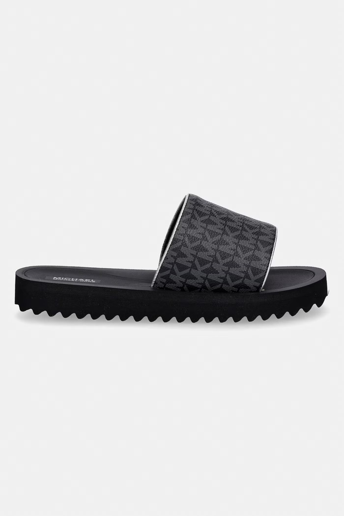 Detské šľapky Michael Kors TEAGAN MERRICK 2 MK03823001 čierna SS26