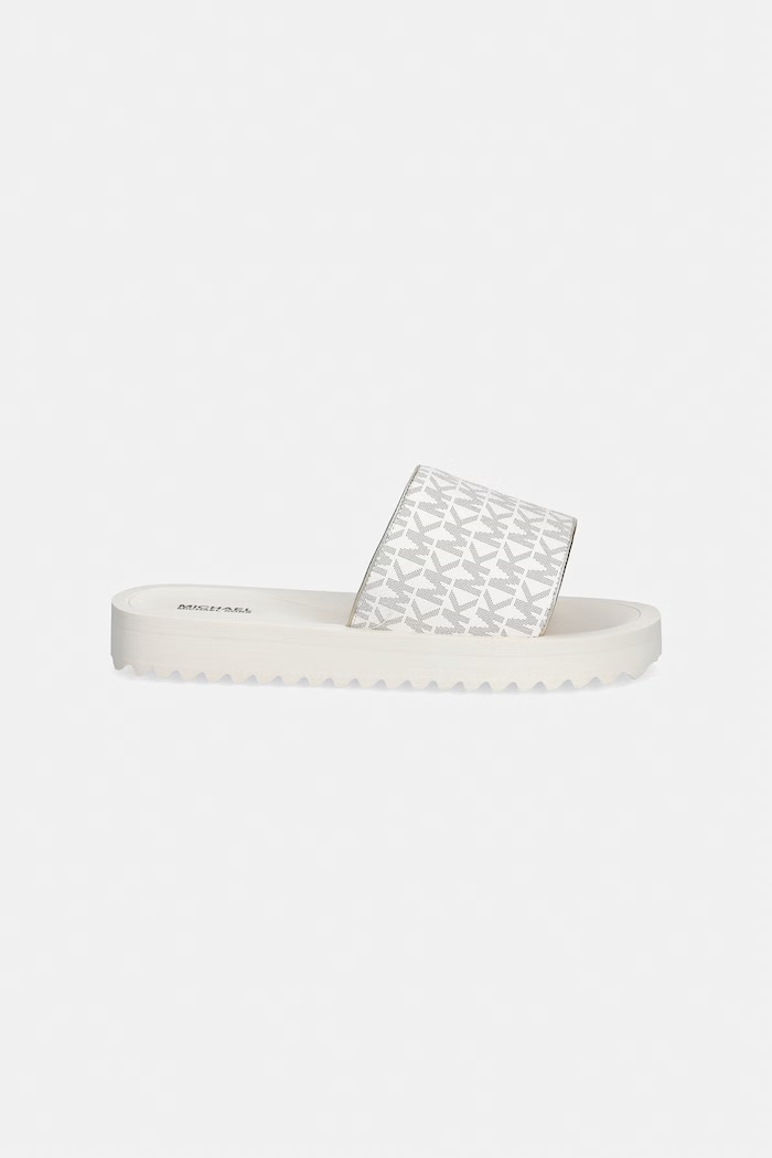 Michael Kors șlapi copii TEAGAN MERRICK 2 MK03823256 bej SS26