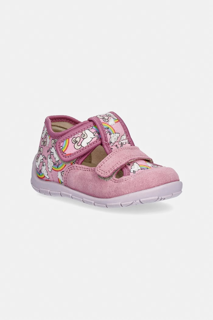 Froddo kapcie dziecięce CLASSIC SLIPPERS różowy G1700412.21.24.G