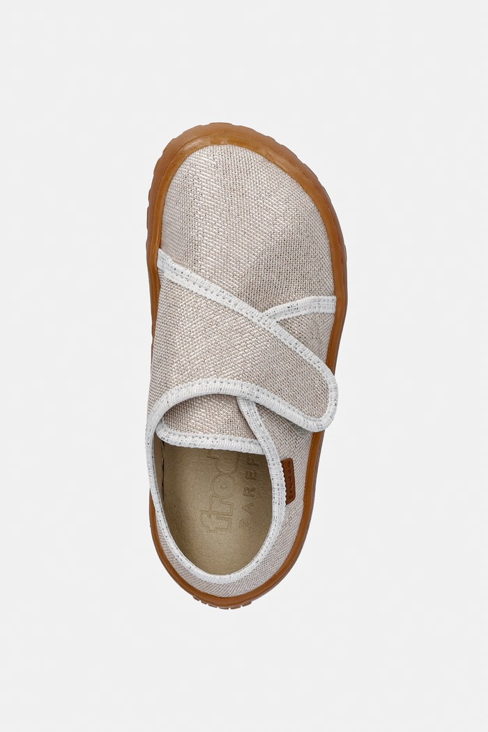 Otroški copati Froddo BAREFOOT SLIPPERS bež G1700438.20.24.G