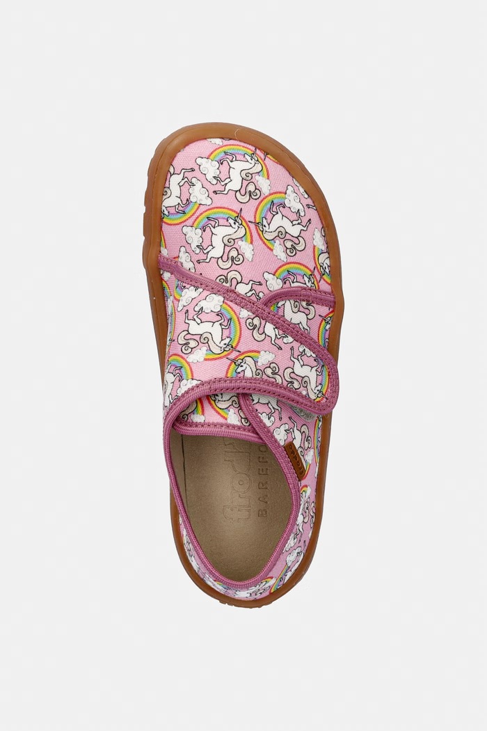Froddo detské papuče BAREFOOT SLIPPERS ružová G1700438.25.30.G