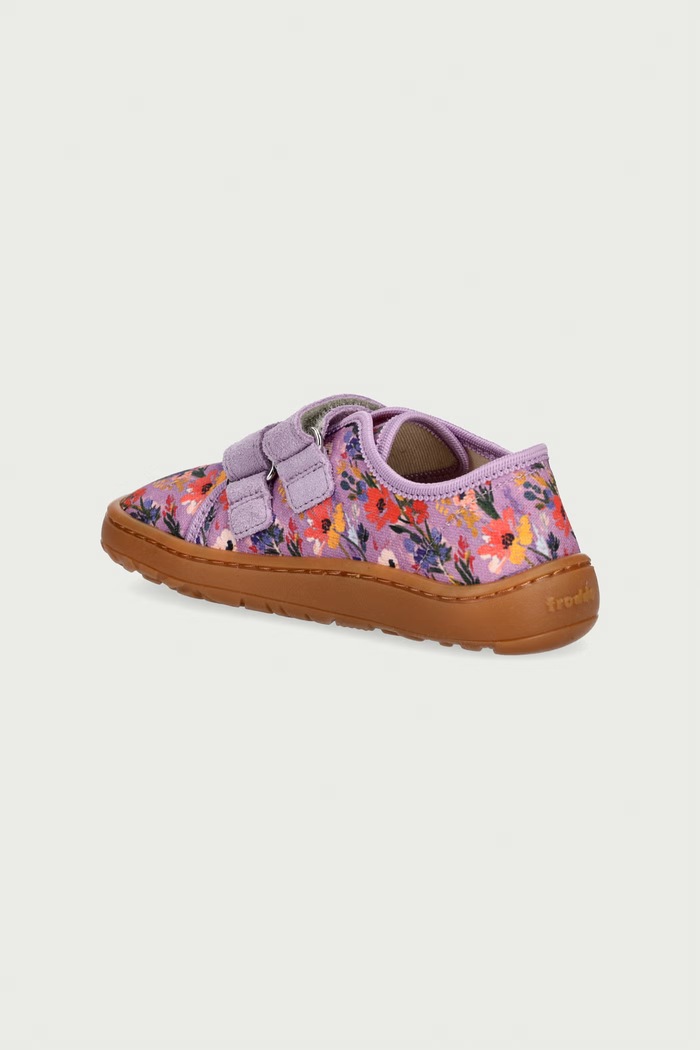 Dievča Froddo Detské papuče BAREFOOT CANVAS G1700440.25.30.G fialová