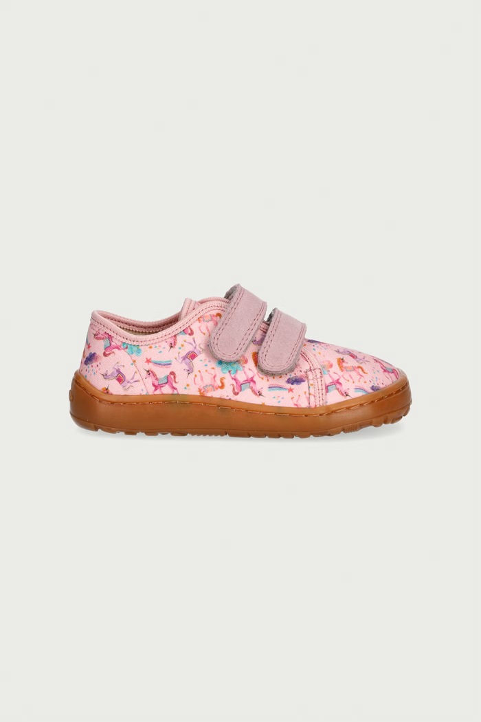 Froddo Papuče detské BAREFOOT CANVAS G1700440.25.30.G ružová SS26