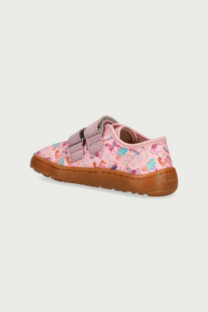 Dievča Froddo Papuče detské BAREFOOT CANVAS G1700440.25.30.G ružová