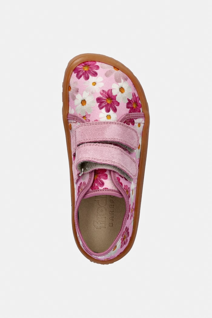 Otroški copati Froddo BAREFOOT CANVAS roza G1700440.25.30.G