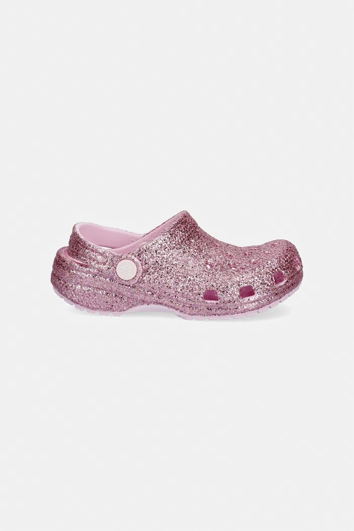Παιδικές παντόφλες Crocs CLASSIC CHUNKY GLITTER CLOG K 211939.CROCS.CLASSIC.CH ροζ SS26