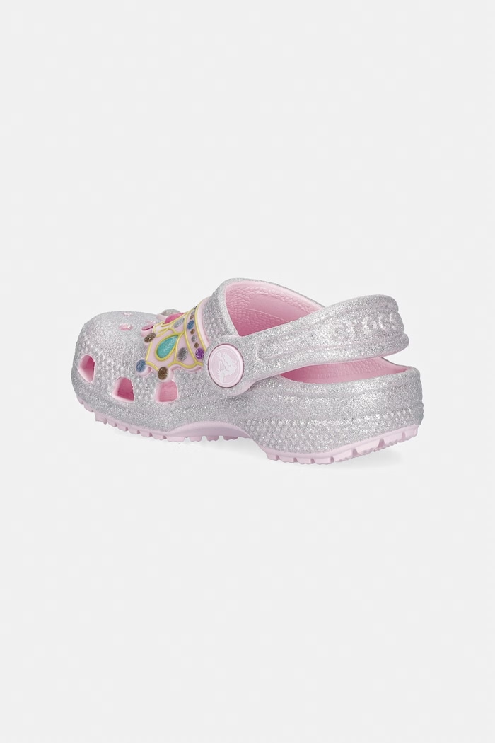 Fete Crocs papuci cu degetele acoperite copii CLASSIC IAM PRINCESS CLOG T 212516.CROCS.CLASSIC.IA roz