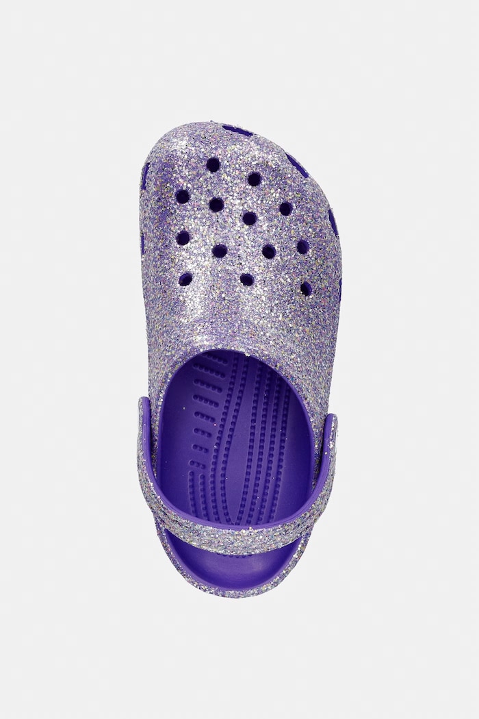 Παιδικές παντόφλες Crocs CLASSIC FANTASY GLITTER CLOG K μωβ 212561.CROCS.CLASSIC.FA
