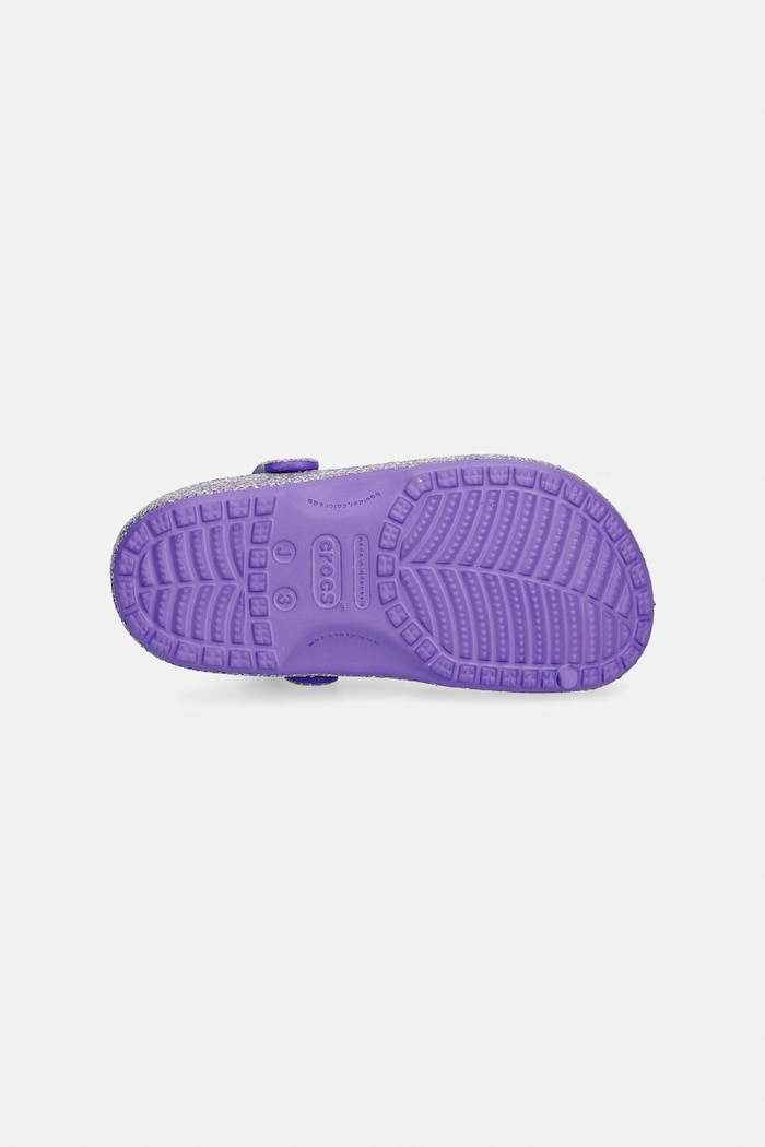 Παιδικές παντόφλες Crocs CLASSIC FANTASY GLITTER CLOG K 212561.CROCS.CLASSIC.FA μωβ