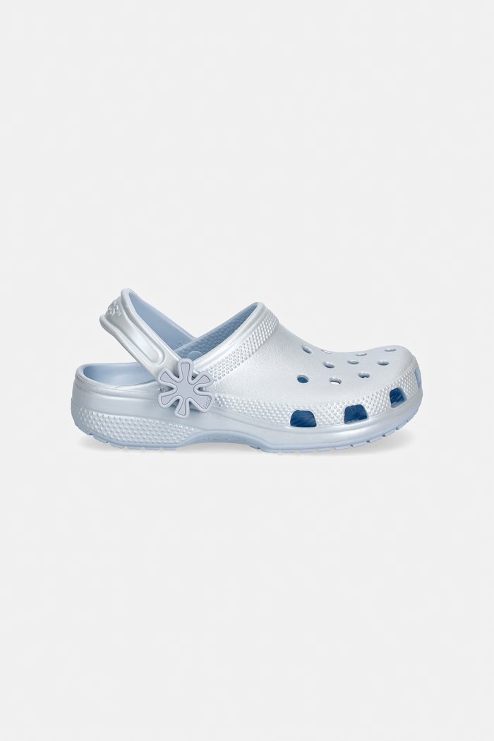 Παιδικές παντόφλες Crocs CLASSIC PEARL SHINE CLOG K 212814.CROCS.CLASSIC.PE μπλε SS26