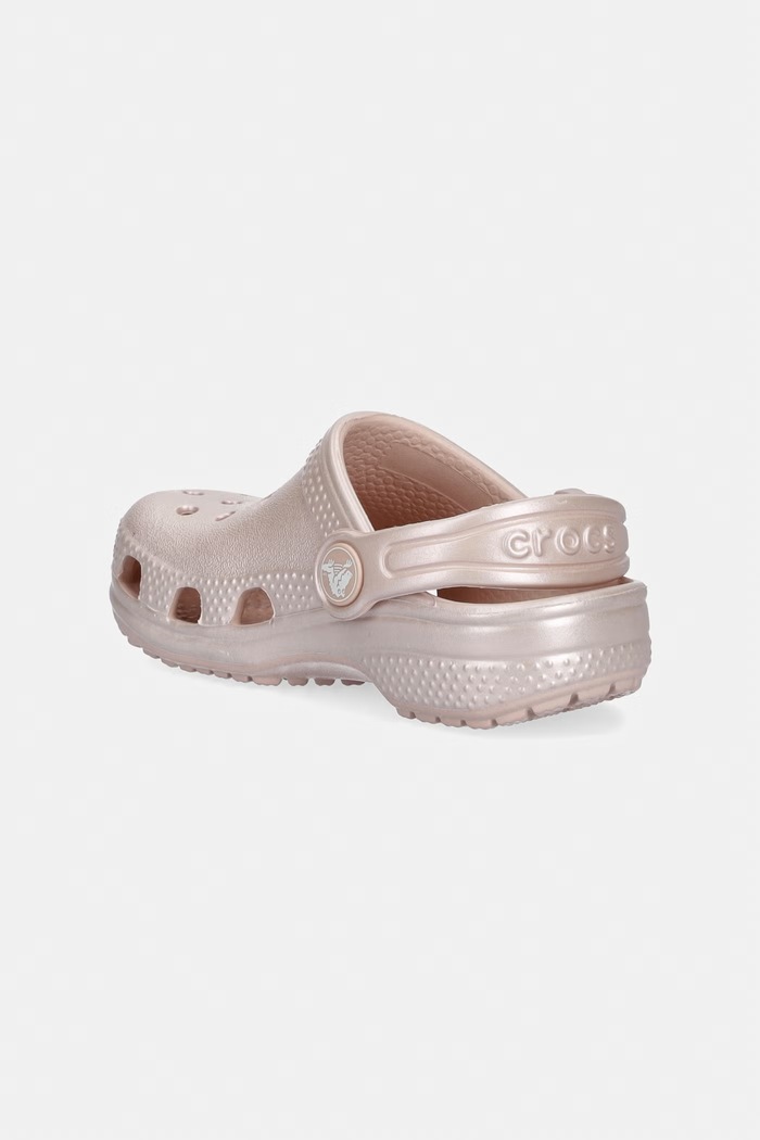 Κοριτσίστικα Παιδικές παντόφλες Crocs CLASSIC PEARL SHINE CLOG T 212815.CROCS.CLASSIC.PE ροζ