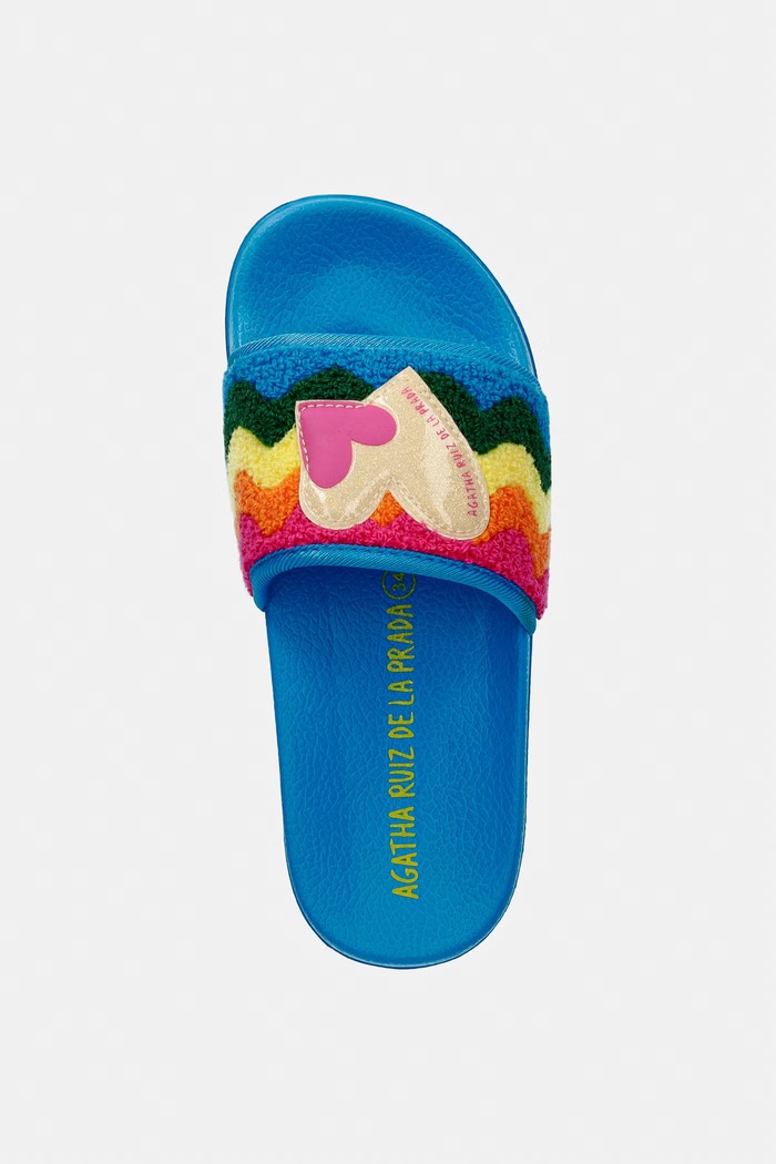 Detské šľapky Agatha Ruiz de la Prada modrá 262990