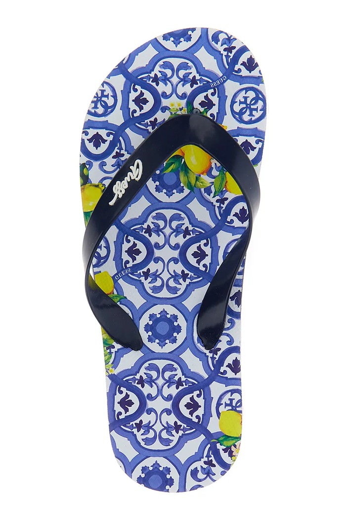 Guess šľapky detské modrá J6GZ25.WO780.PPY2.M