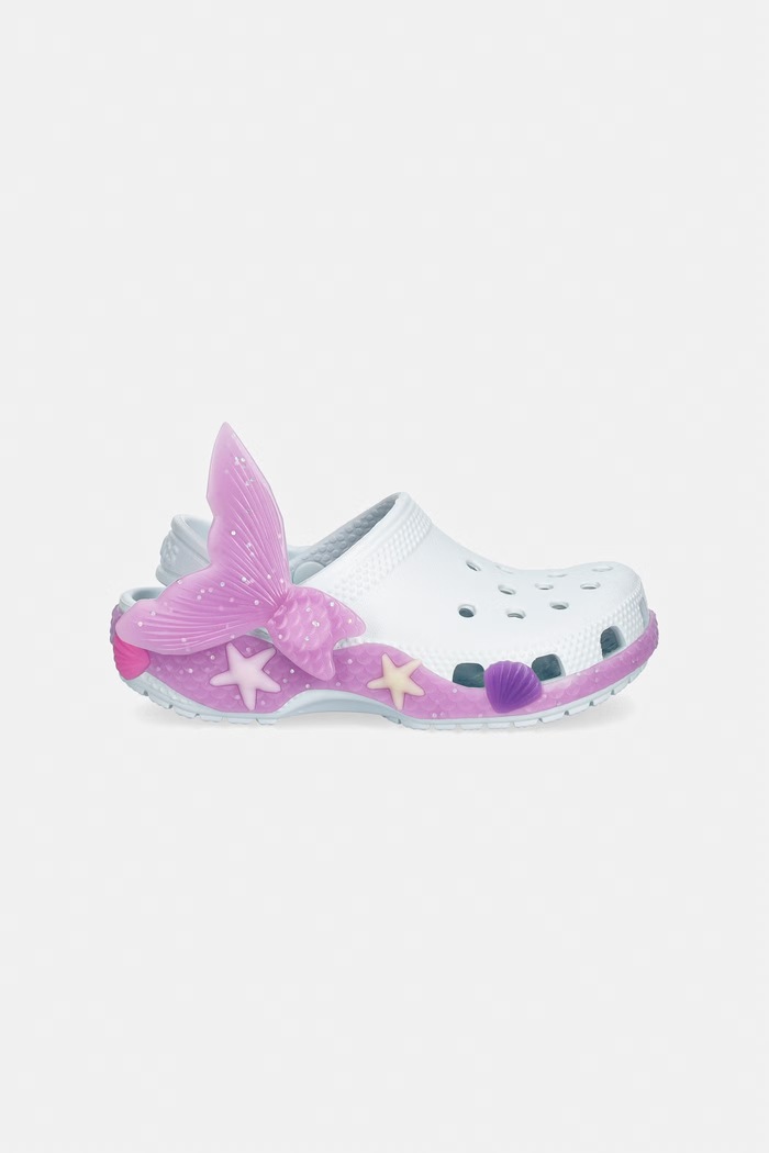 Crocs pantofle dětské CLASSIC IAM COLOR CHANGE MERMAID CLOG T 213189.CROCS.CLASSIC.IA modrá SS26