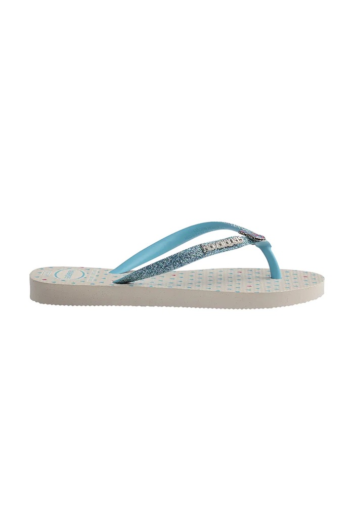 Havaianas pantofle dětské KIDS SLIM GLITTER II 4146976.PPY2 béžová SS26