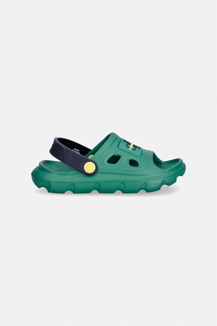 Calvin Klein Jeans papuci pentru copii V1XF.83326.30.35 verde SS26