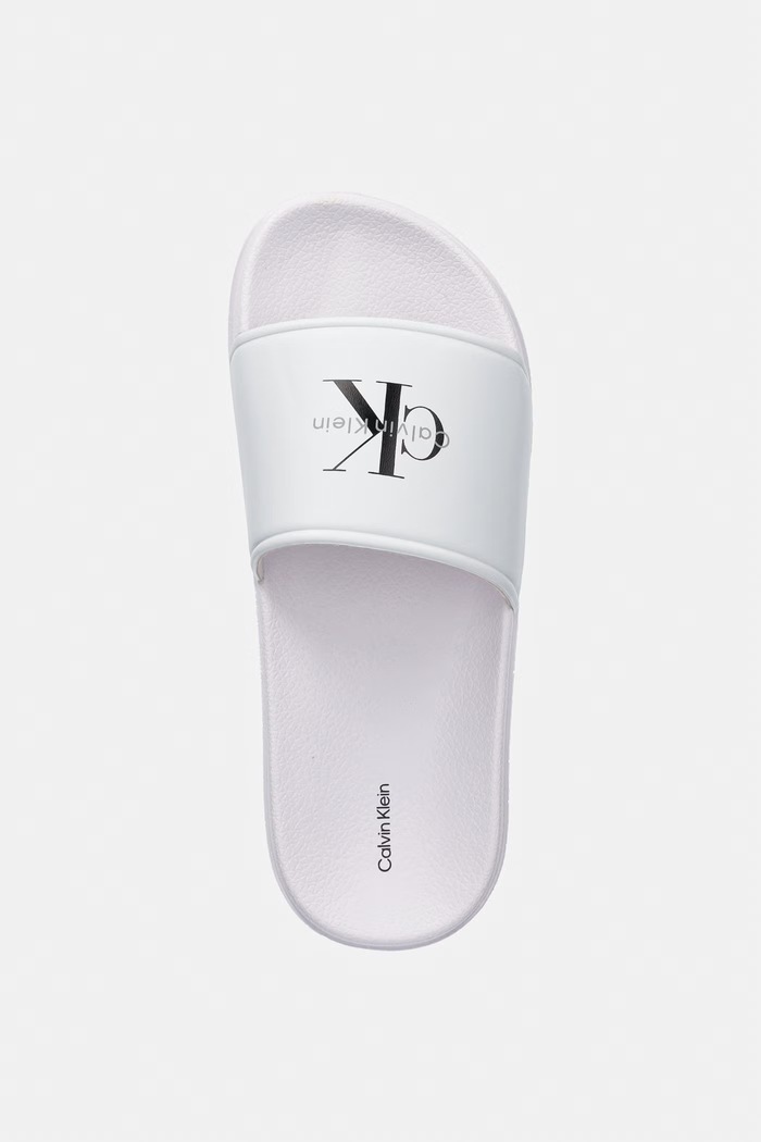 Calvin Klein Jeans detské šľapky biela V3X0.83333