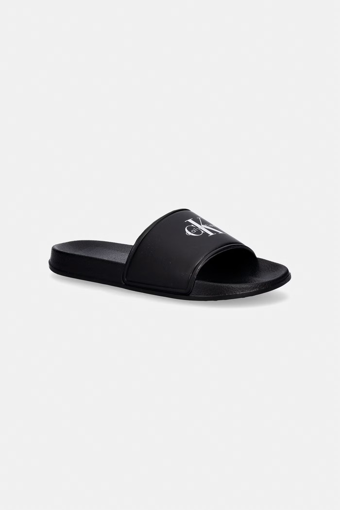 Calvin Klein Jeans detské šľapky čierna V3X0.83333