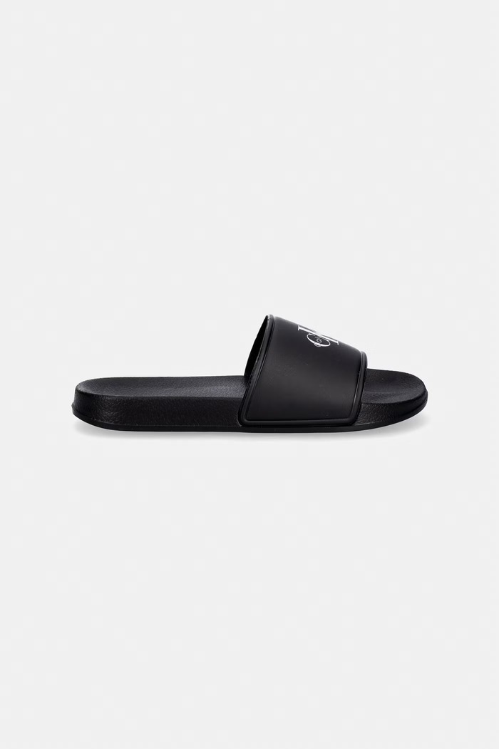 Calvin Klein Jeans detské šľapky V3X0.83333 čierna SS26