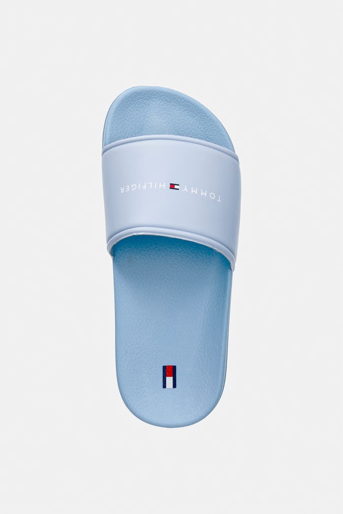 Tommy Hilfiger detské šľapky modrá T3X0.34403