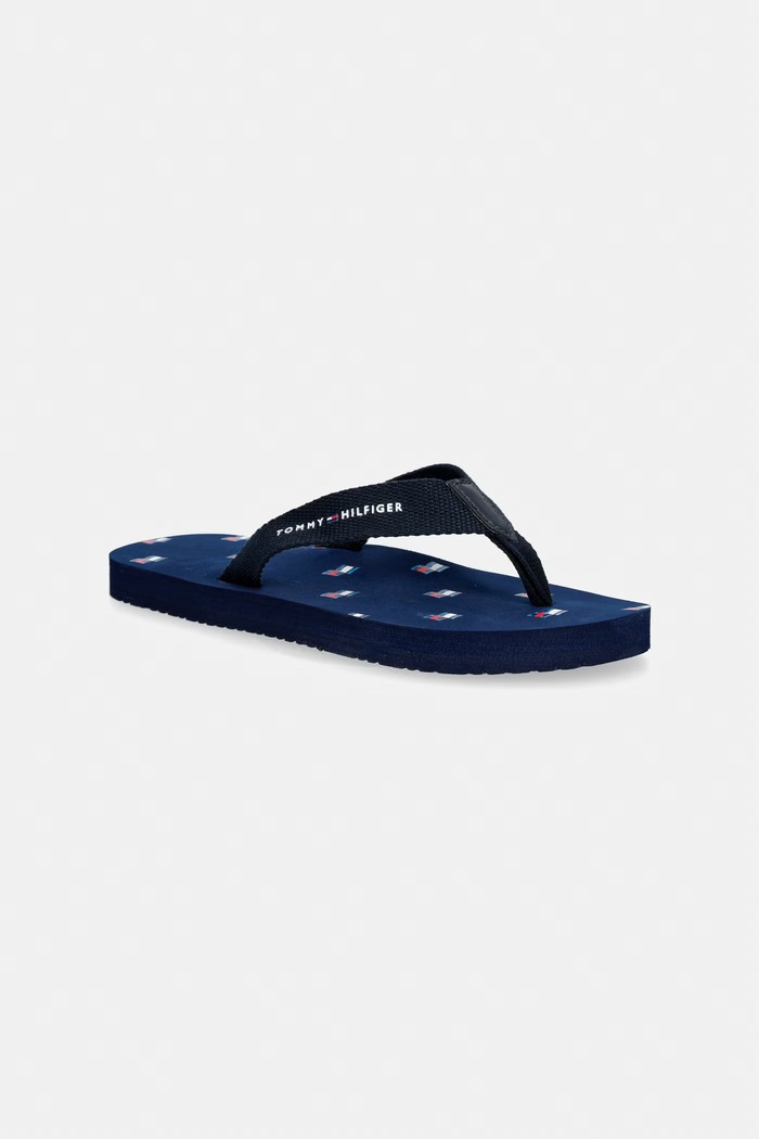 Tommy Hilfiger detské žabky tmavomodrá T3X8.34409